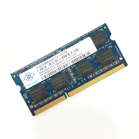 Original NANYA 4GB 2Rx8 PC3 10600S DDR3 4G 1333Mhz Notebook Module SODIMM RAM