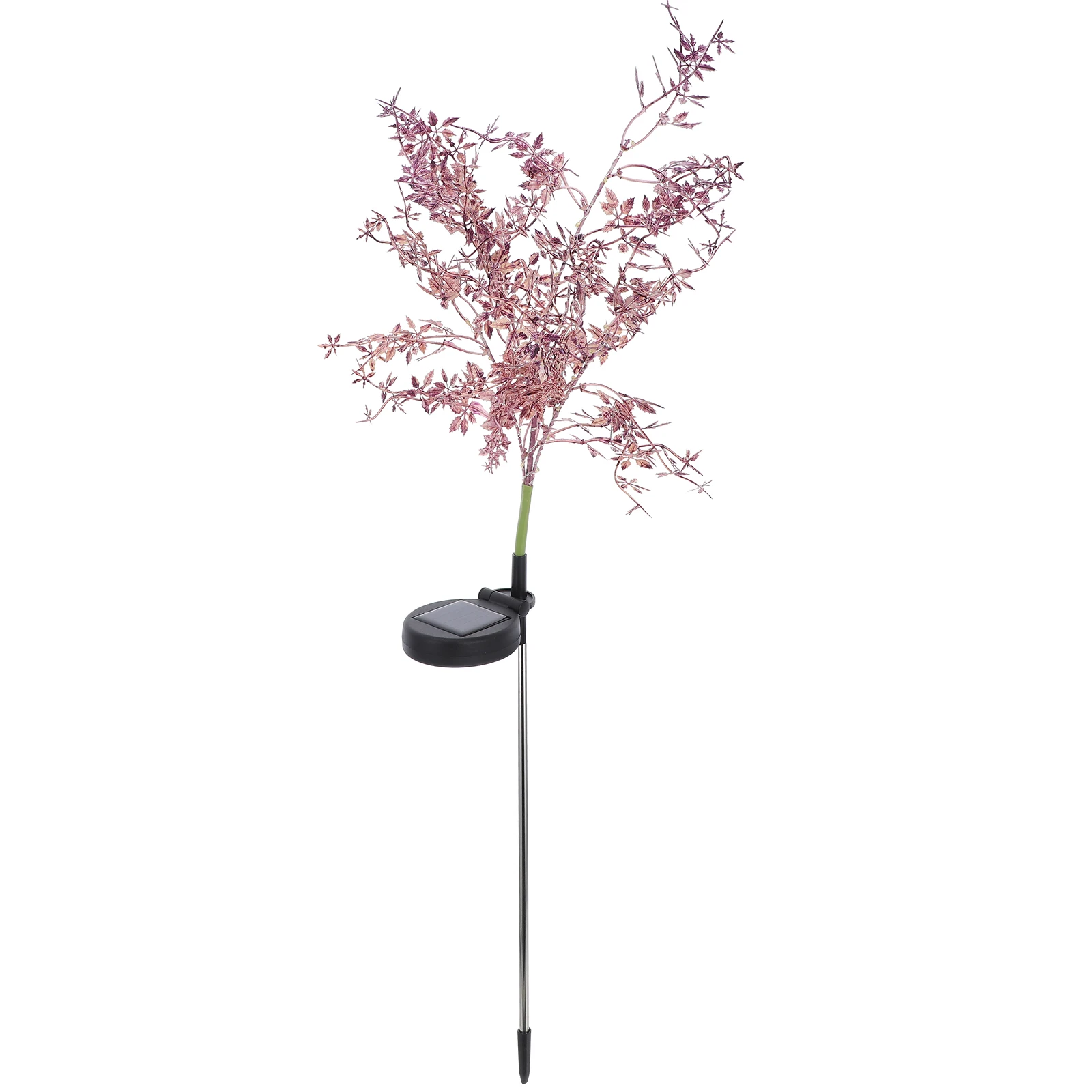 

1Pcs Solar Lawn Light Waterproof LED Plant Shaped Lamp Garden Decorative Outdoor Lighting Purple Waterproof Light