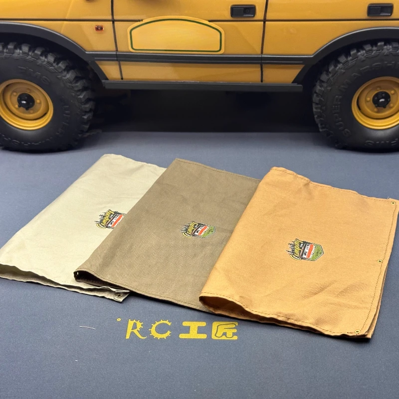 1pcs Simulated Luggage Package Cloth for 1/8 1/10 RC Crawler Car Traxxas TRX4 Defender SCX10 Accessories
