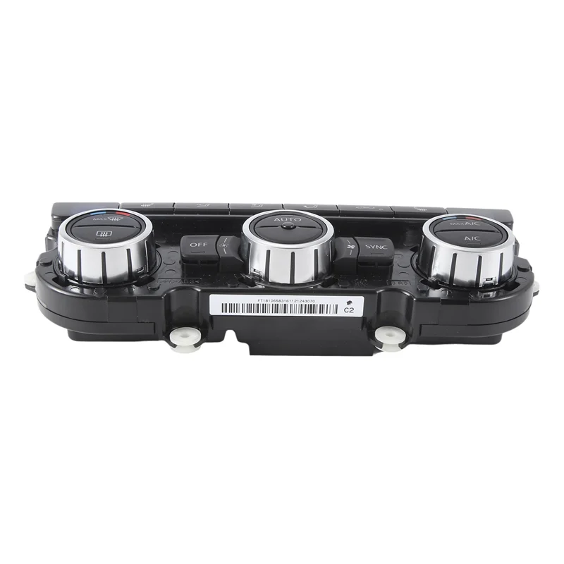 

A11M-Car Air Condition Control Switch Panel AC Seat Heater Switch For VW Passat B7 CC Tiguan Golf 6