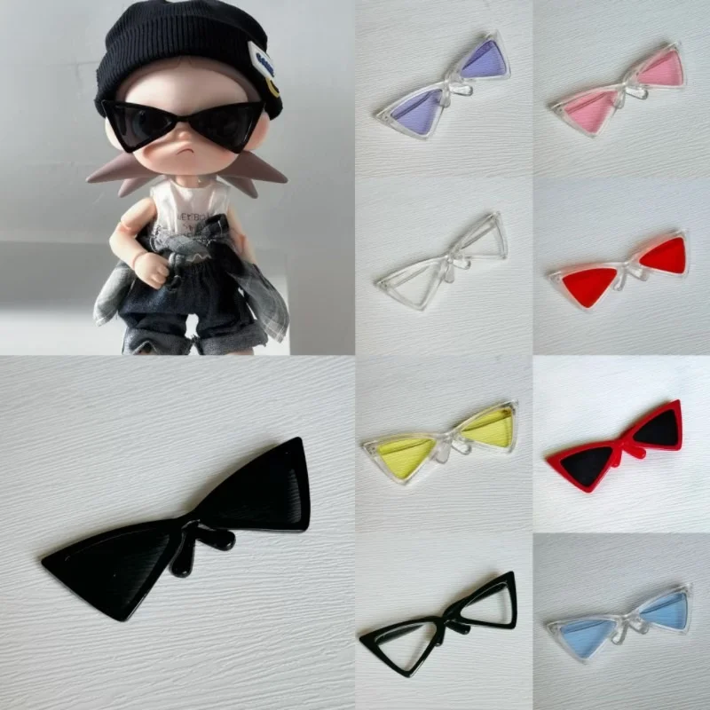 ل غازي جي sziga النظارات الشمسية 8.5 سنتيمتر عمل الشكل غازي جي sziga نظارات ثلاثة أرجل القط نظارات النظارات الشمسية نظارات دمية القطن