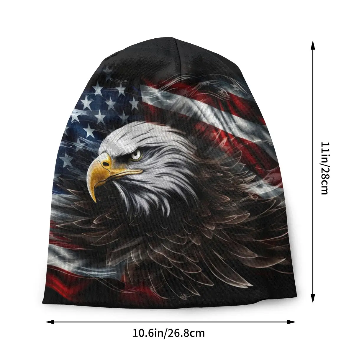 Bonnet Hats USA Eagle Men Women's Sharp Eyes Thin Cap Design Skullies Beanies Caps