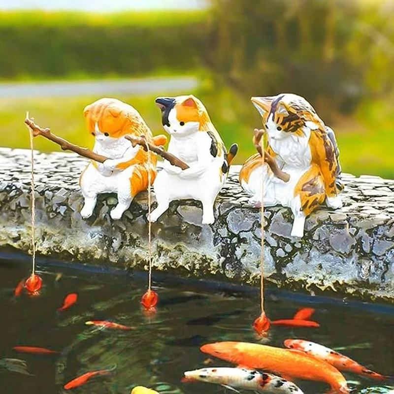 Aquarium Mini Fish - 1Pc Creative Fishing Cat Fish Tank