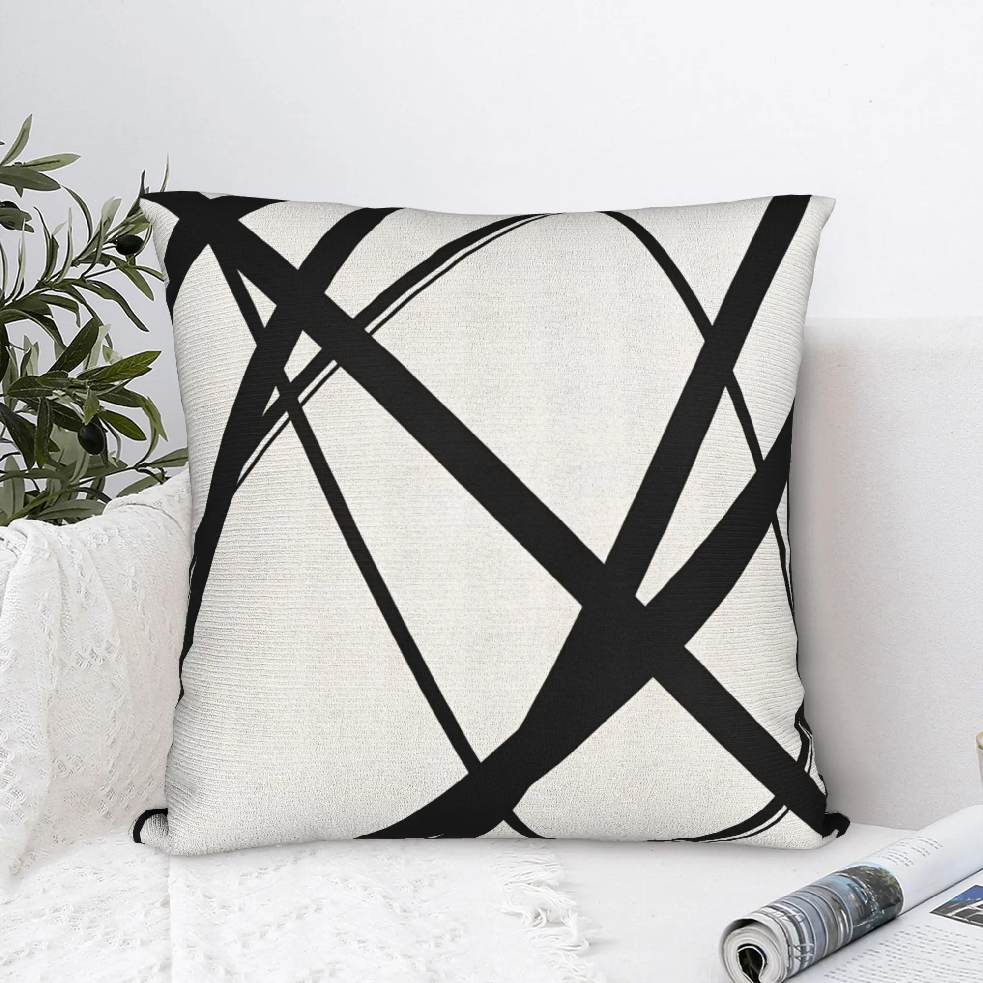 V-Van Halens Square Pillow Cases Band Tribute Line Cushion Covers Funny Decorative Throw Pillow Case Cover for Sofa 45x45cm