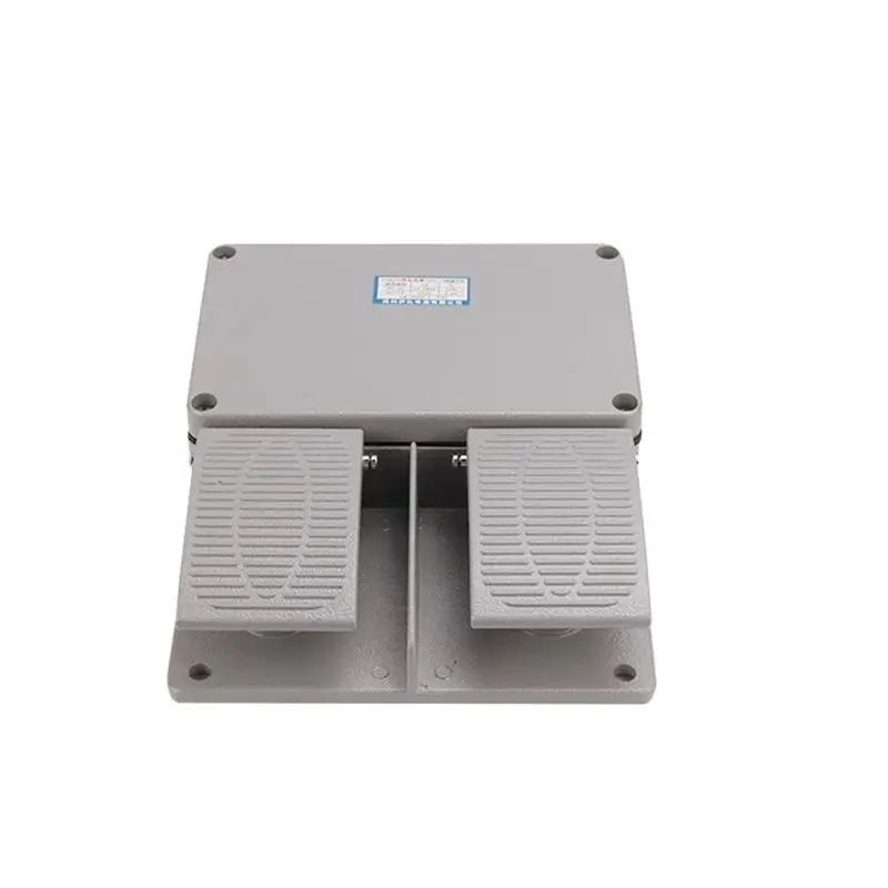 Y17A Dual Treadle Control YDT1-15 Foot Treadle Switch Momentary Pedal Switch Comtrol 250V 380V 10A For Bending Machine Punch