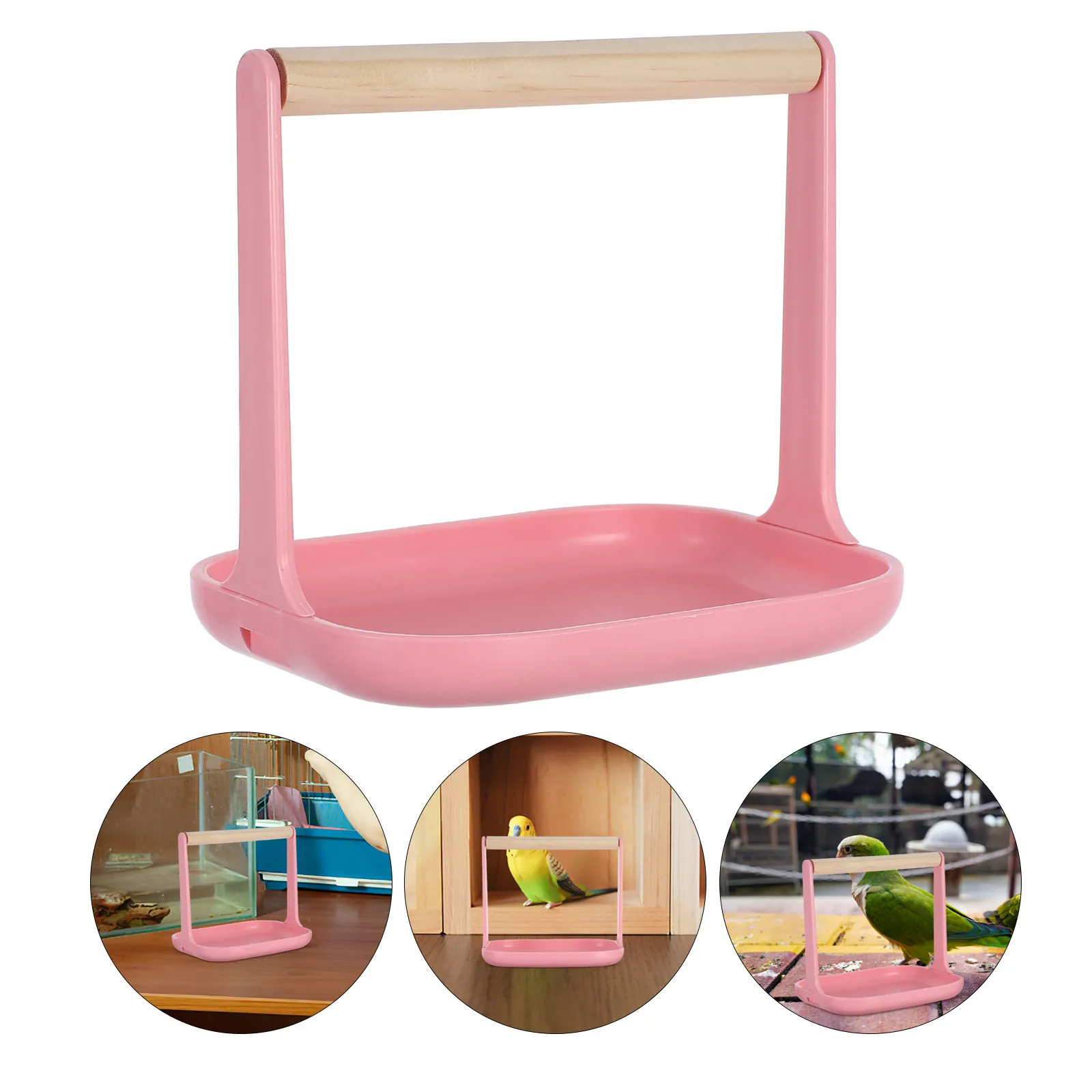 Desktop Parrot Training Stand Stable Perch Platform Bird Play Stand Cockatiels Parakeet Training Perch Bird Stands for Parrots