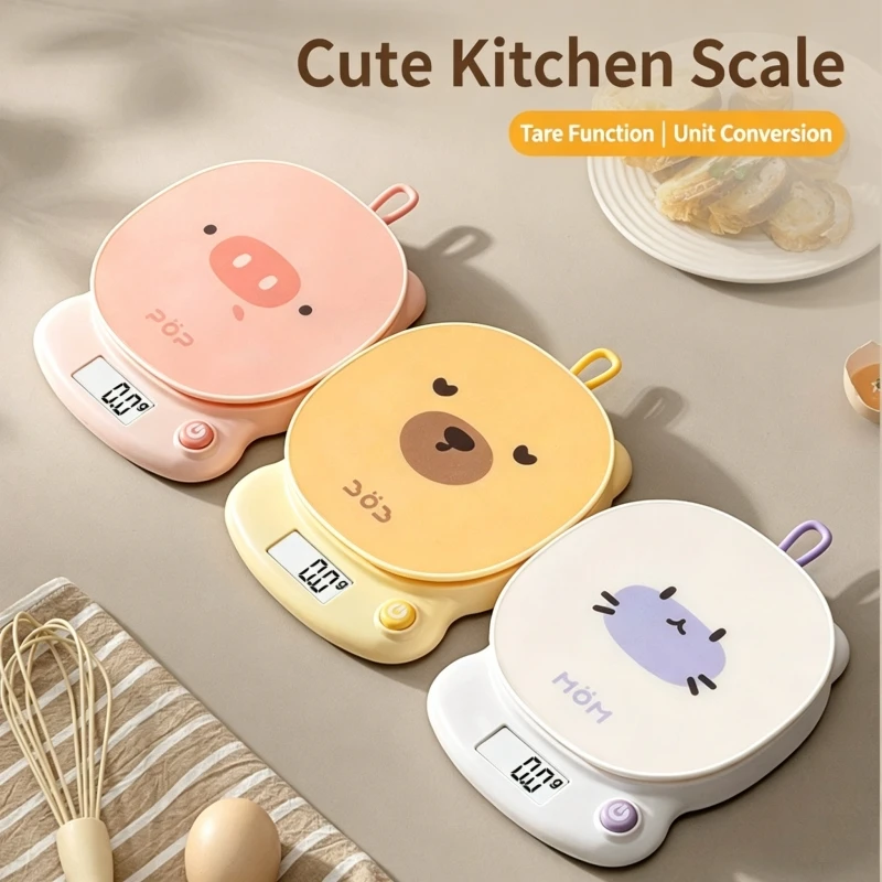 Kitchen electronic scale, high-precision household food scale, precision small electronic weighing scale, household use