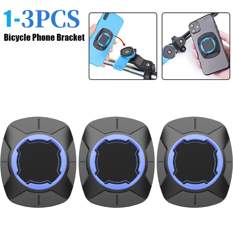 1-3PCS Fahrrad Handy Halterung Patch Aufkleber GPS Computer Halterung Unterstützung Telefon Zurück Aufkleber Radfahren Halterung Patch für MTB