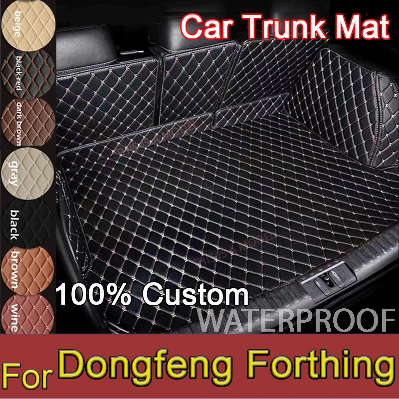 Car Trunk Mat For Dongfeng Forthing T5 EVO 2021 2022 2023 2024 Car Floor Mat Cover Carpet Pad Accessories Interior Decoration