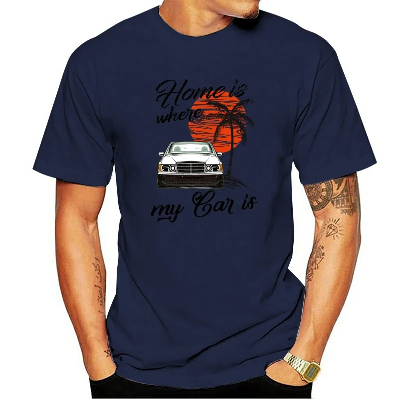 

Funny Stack of W124 Class Men T Shirts Round Collar Tops Short Sleeve O-neck Cotton Clothes Youth Car Styling T-shirt