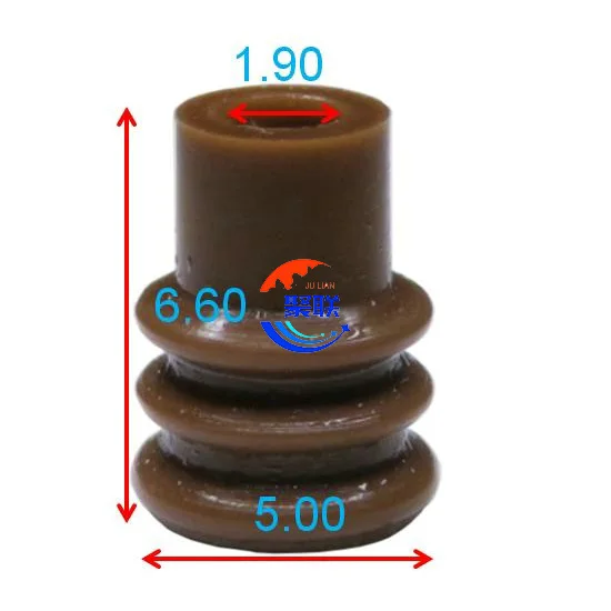 

Автоматическая резиновая уплотнительная заглушка 7165-0119, высококачественное проволочное уплотнение Superseal для водонепроницаемого разъема проводки auo