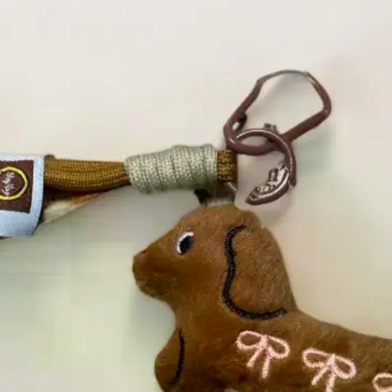 

Cartoon Animal Dog Dachshund Plush Keychain Puppy Stuffed Keyring Cute Key Holder Pendant Bag Hanging Decoration Gift