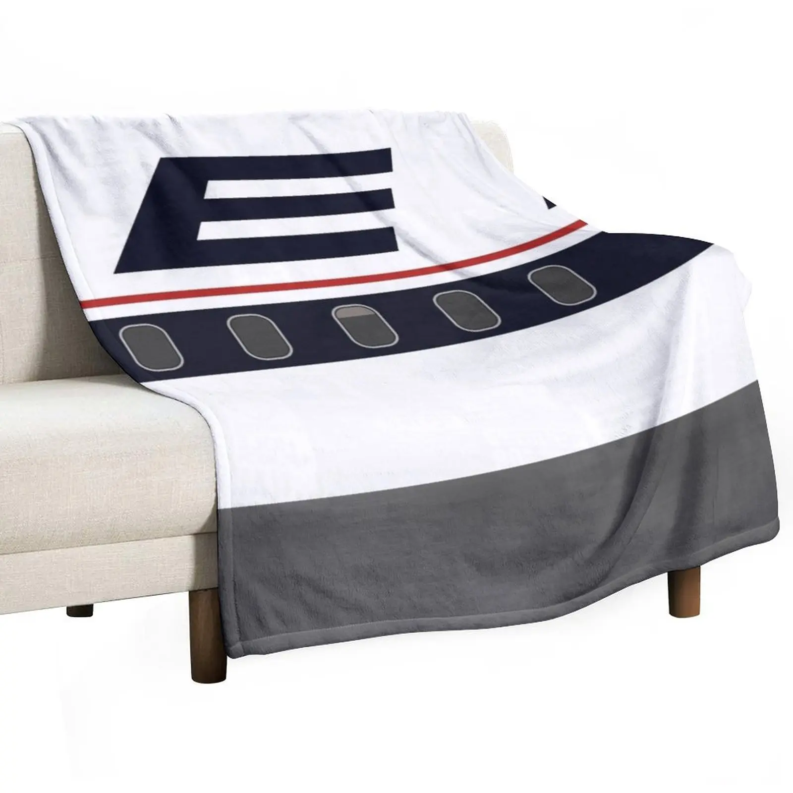 Plane Tees - Delta Air Lines (Widget, 1980s) Throw Blanket For Decorative Sofa Blankets For Sofas Cute halloween Blankets