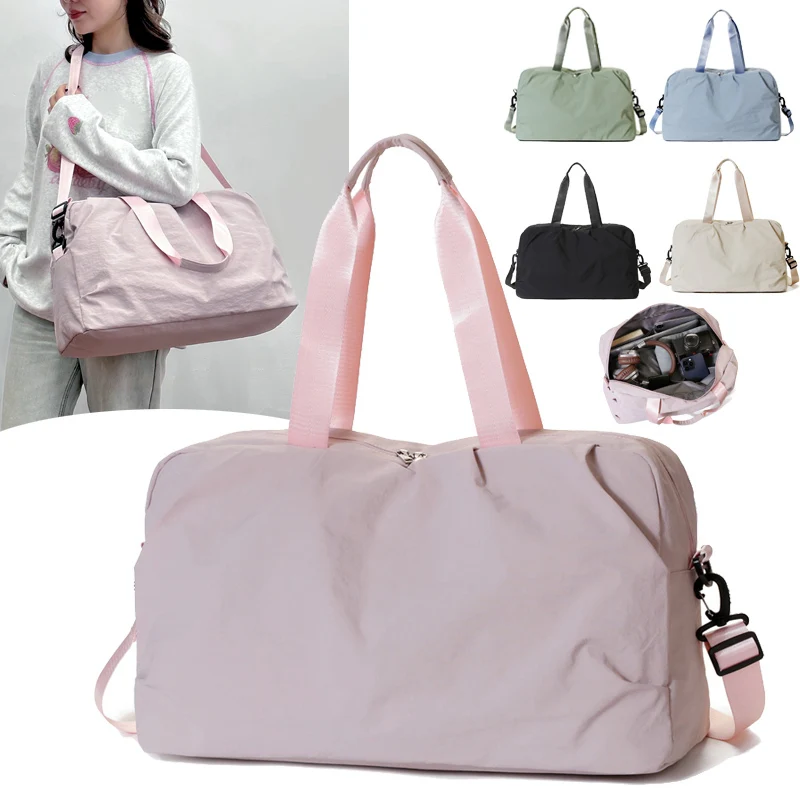 

Fitness Handbag Large Travel Luggage Crossbody Bag Multifunctional Rackets Shoulder Bag Sports Dry Wet Separation Sling Backpack