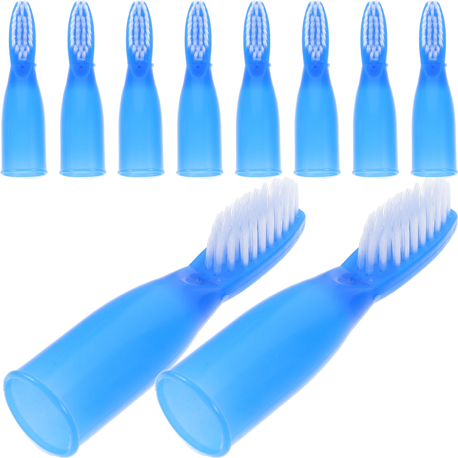 10pcs 부드러운 강모 칫솔 미니 짧은 손잡이 일회용 위생 안전 항목 교도소 사용 구강 청소 브러시