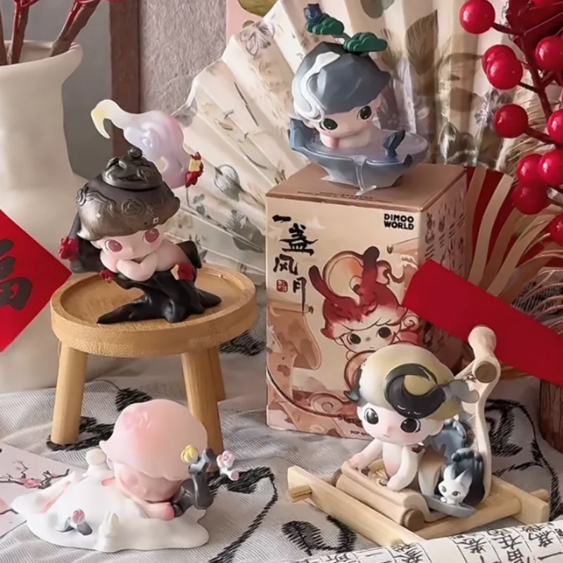 本物のポップマート ディムー ロマンスのひとときシリーズ フィギュア ブラインドボックス おもちゃ かわいい 新年ギフト 装飾 誕生日プレゼント 女の子向け