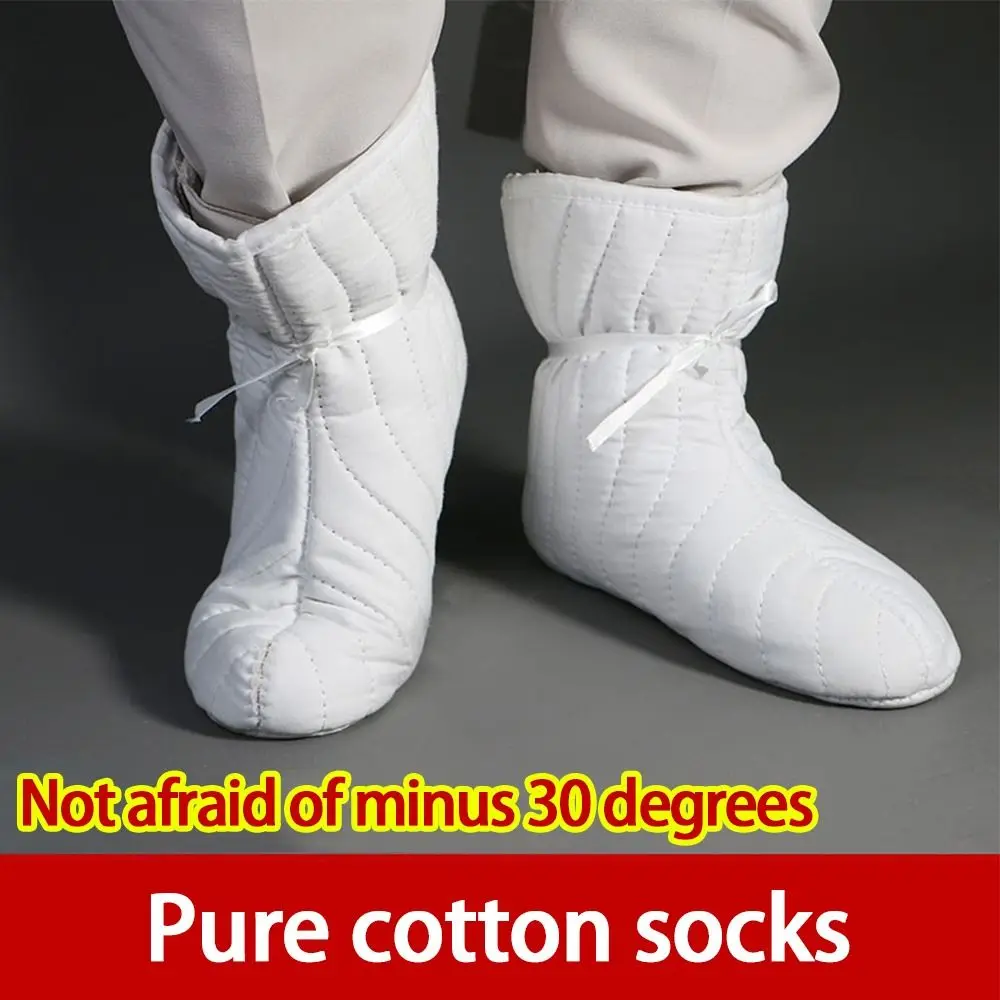 

Useful With Laces Thickened Cotton Socks Breathable Mid Tube Labor Protection Sock Thick Thermal Sleep Socks Mining Workers
