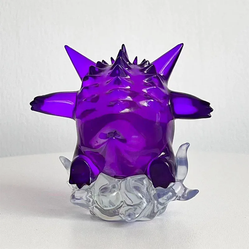 8cm Cartoon Pokemon Bbq Gengar Anime Figure Pet Elf Mist Kawaii Doll Model Statue Desktop Ornament Children'S Christmas Toy Gift
