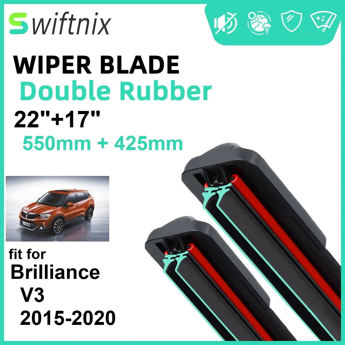 Car Wiper for Brilliance V3 2015-2020 22