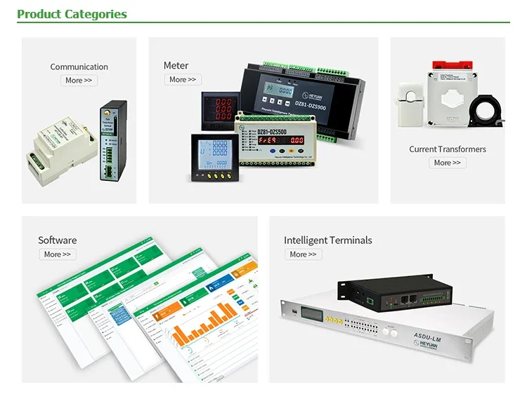 HYY-DC RS485 مقياس الطاقة الرقمي DC KWH الفولتميتر ثلاثي الطور #4