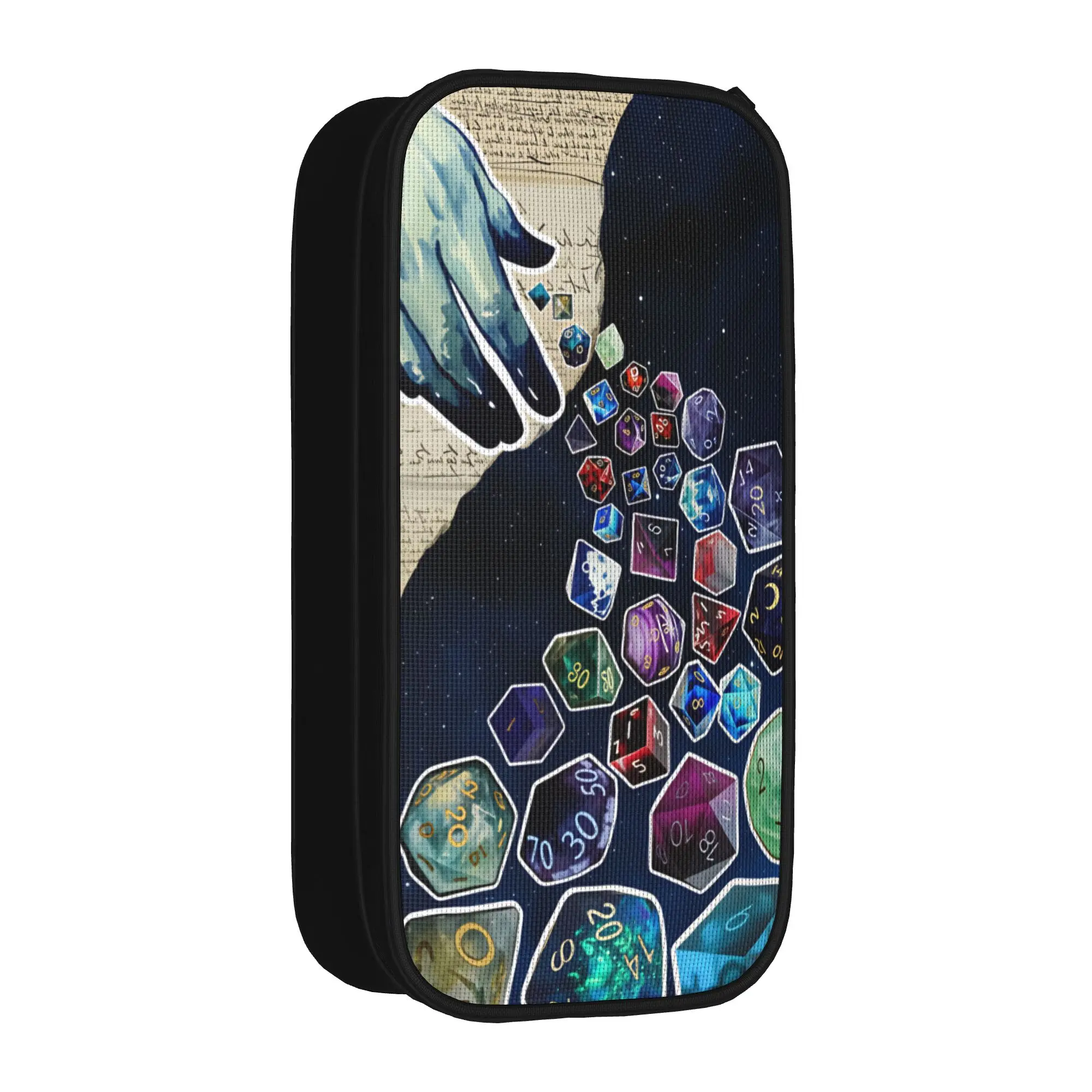 Dungeon Dragon DND Pencil Case  School Pencil Cases Double Layer Girls Boys Cute Portable Pencil Bag School Stationery