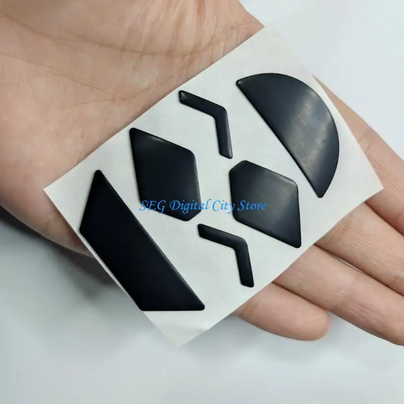

U75B MultiSurface Compatible Mouse Base Skates Foot Pad For G900 Mouse Feet for Optimized Speed Stability Work Playing