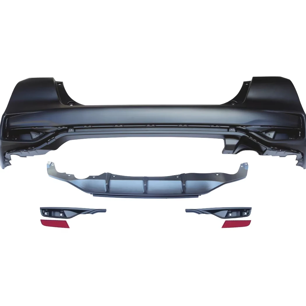 

Auto Accessories Body Kit Rear Bumper Assy For Honda Fit 2014-2018 RS Style best price rear bumper for honda fit