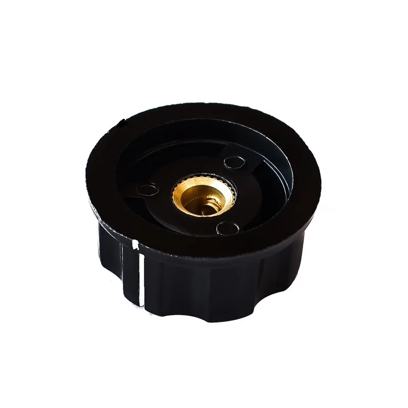 MF-A04 Potentiometer Knob Switch Cap Bakelite Knob Cap Copper Core Inner Hole 6MM