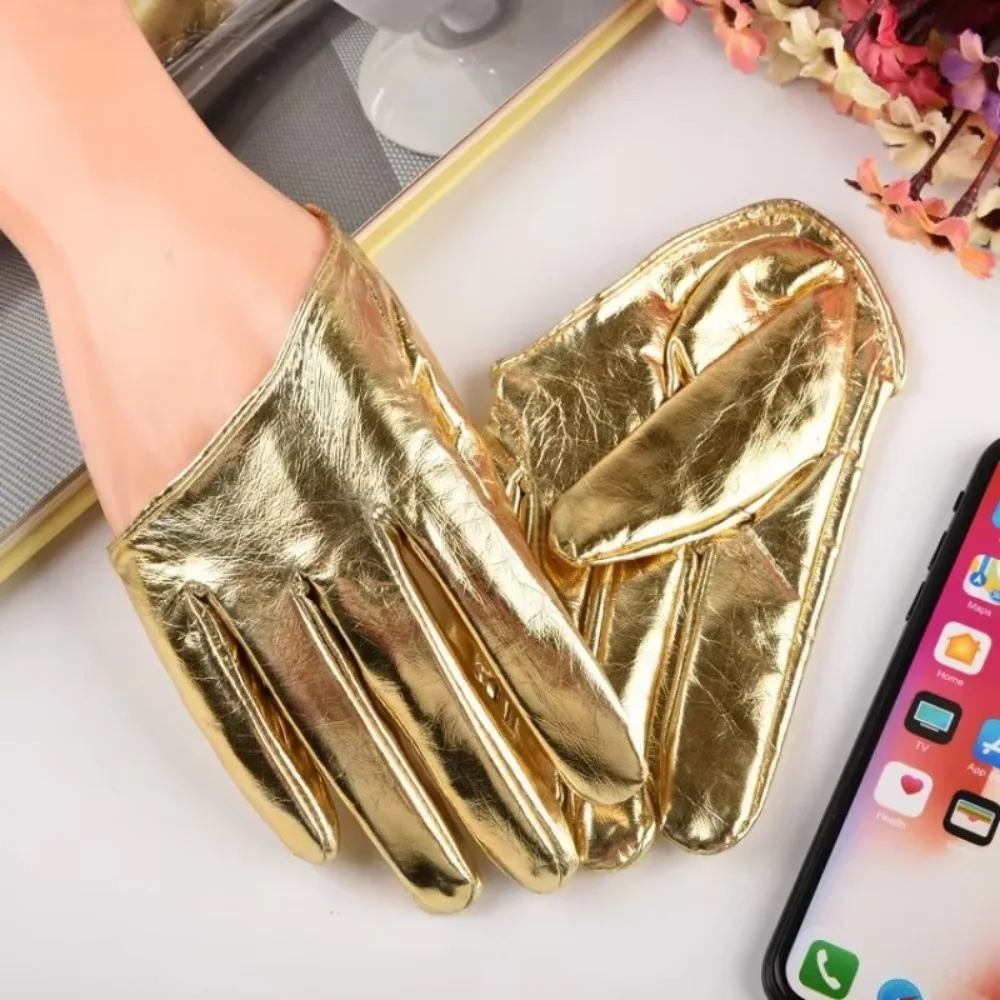 Nowe Rękawiczki Imprezowe Sukienka Dodatki Odzieżowe Rękawiczki do Połowy Dłoni Rękawiczki Sceniczne Seksowne Mitki Klubowe Imprezowe