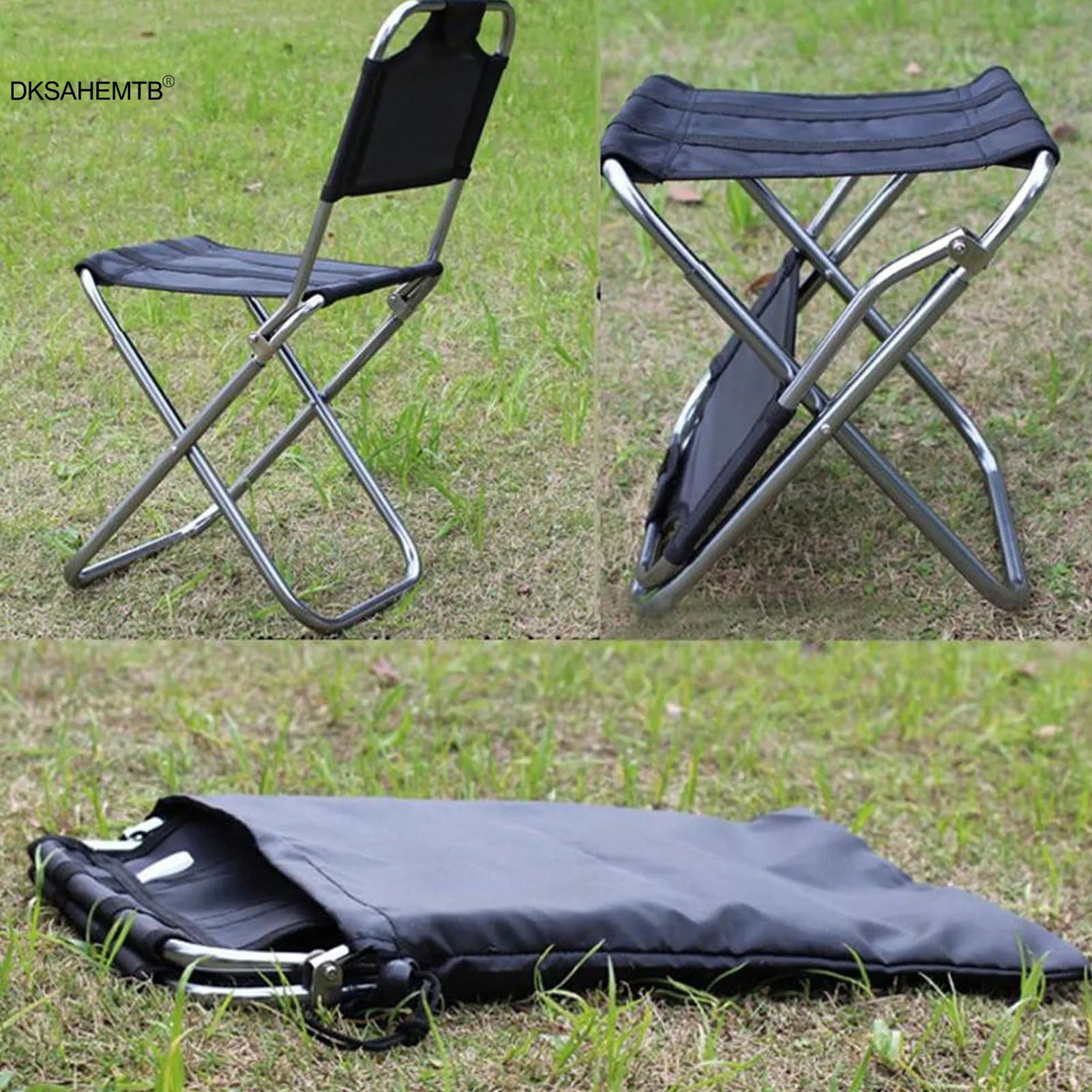 Portable Folding Chair Beach Gardening Fishing Outdoor Villey Camping Fishing Folding Comfort Chair For Relaxing Travel Picnic