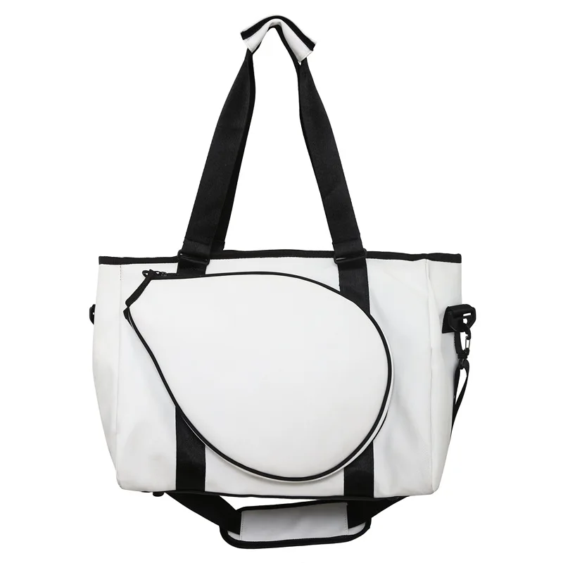 New badminton racket bag, sports and fitness handbag, large capacity, unisex crossbody bag, dry and wet separation bag