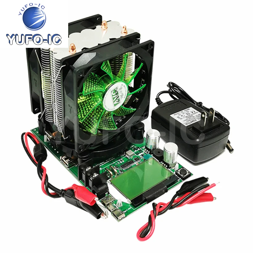 1pc Adjustable Constant Current Electronic Loader Charger Battery DC Power Supply Voltage And Current Capacity Tester 180W x-0.1