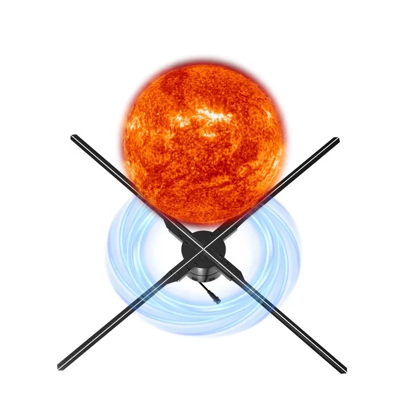 

Лидер продаж 3d светодиодный вентилятор рекламная машина 100 см высокое разрешение Wi-Fi голографический дисплей светодиодный голограмма 3d вентилятор