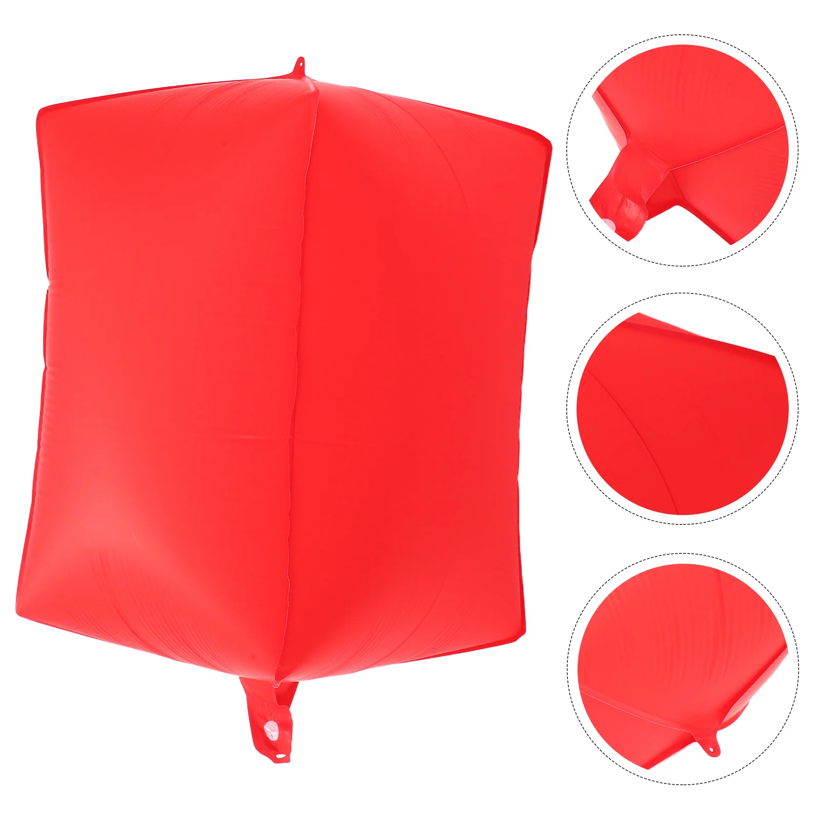 

5 Pcs Inflatable Balloon Decorative Birthday Decorations Square Balloons