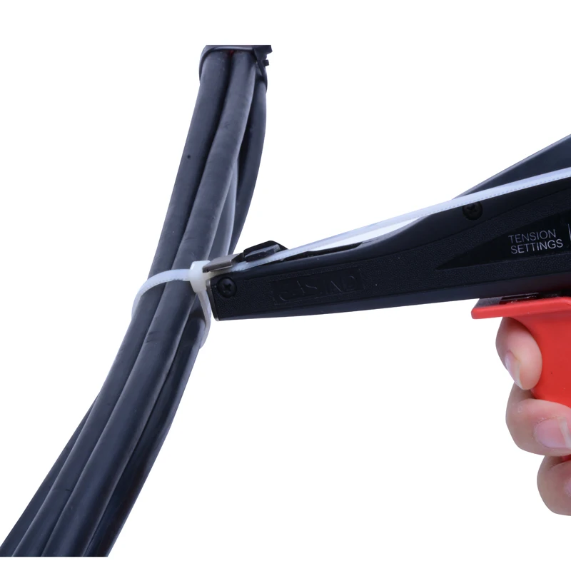 Automatic Nylon Cable Tie Gun, Cable Tension Lock Fastening Tool