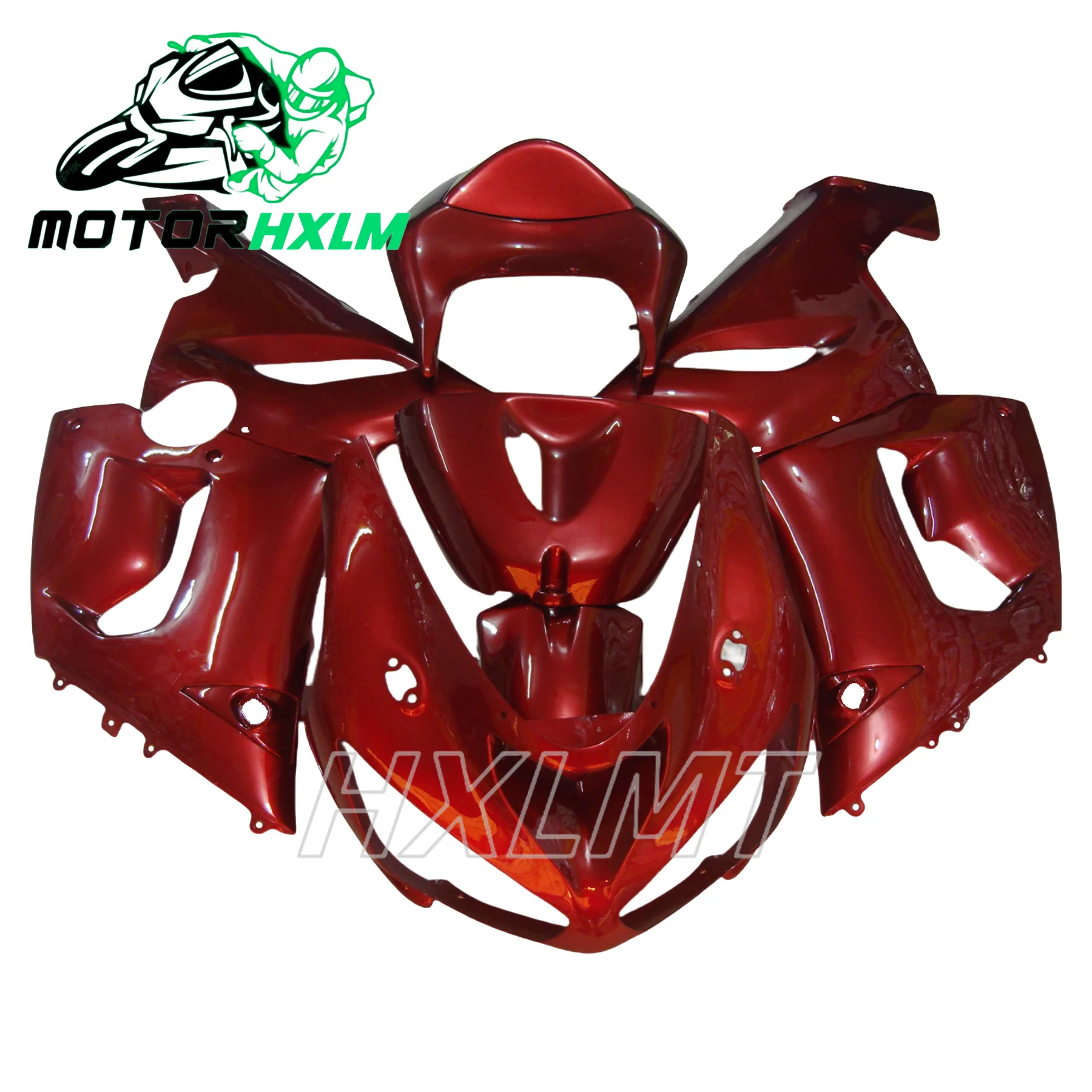 

For Kawasaki ZX6R 636 2005-2006 Motorcycle Fairing Kit ABS Injection Molded Plastic Shell Bodywork Parts