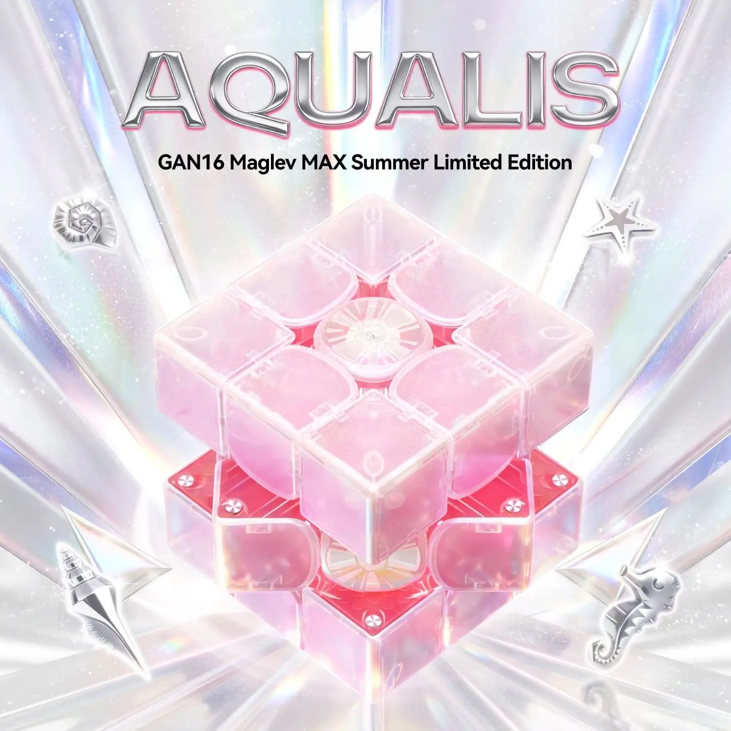 16 Maglev MAX Aqualis Summer Limited Edition, Speed Cube Gift for Cuber