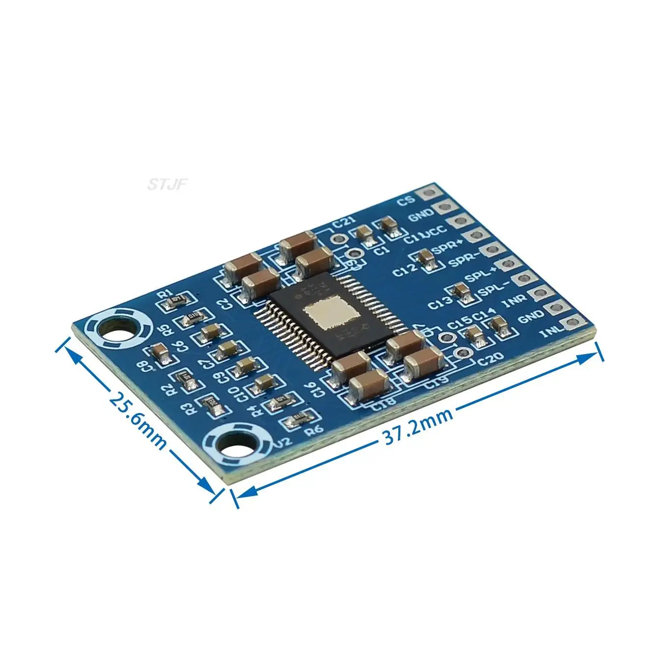 DC 12V-24V 2x50W Dual Channel Mini Digital Amplifier D Class 50W+50W TPA3116D2 XH-M562 Amplifier 50W Power Amplifier Board