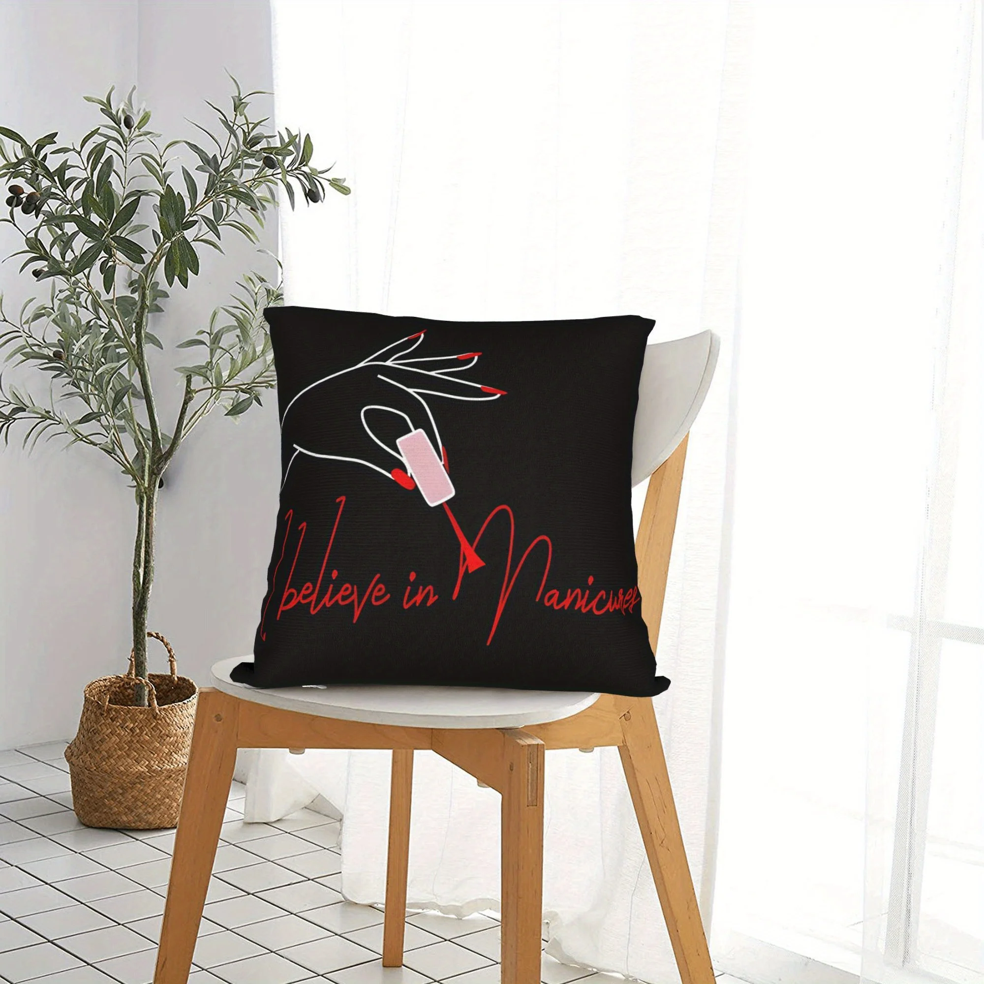 Housse de coussin amusante pou - Nail Art Quotes Funny avis et prix