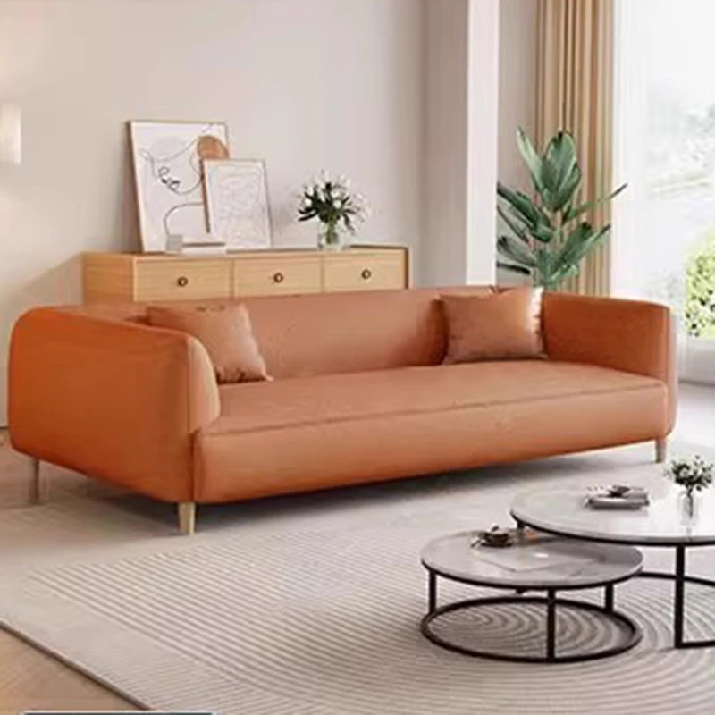 

Double Seat Nordic Sofa Normal Gold Legs Filler Recliners Sofa High Back Muebles Para Salas Modernos Living Room Furniture