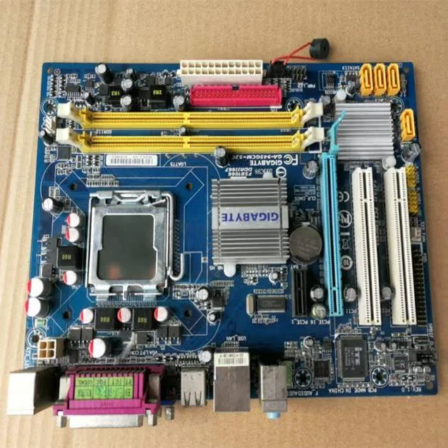 For Gigabyte GA-945GCM-S2C Computer 775-pin Main Board Printer, Serial Port, Desktop, Dual PCI