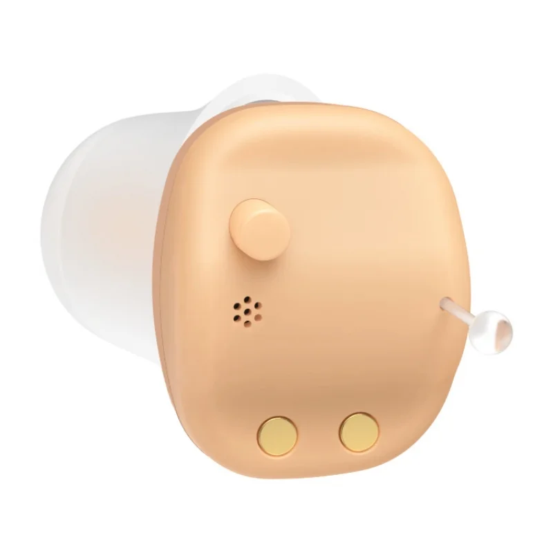 Rechargeable Hearing Aids Wireless Sound Amplifier ITE Mini Invisible Elderly Hearing Aid Headphones Deaf The Listening Device