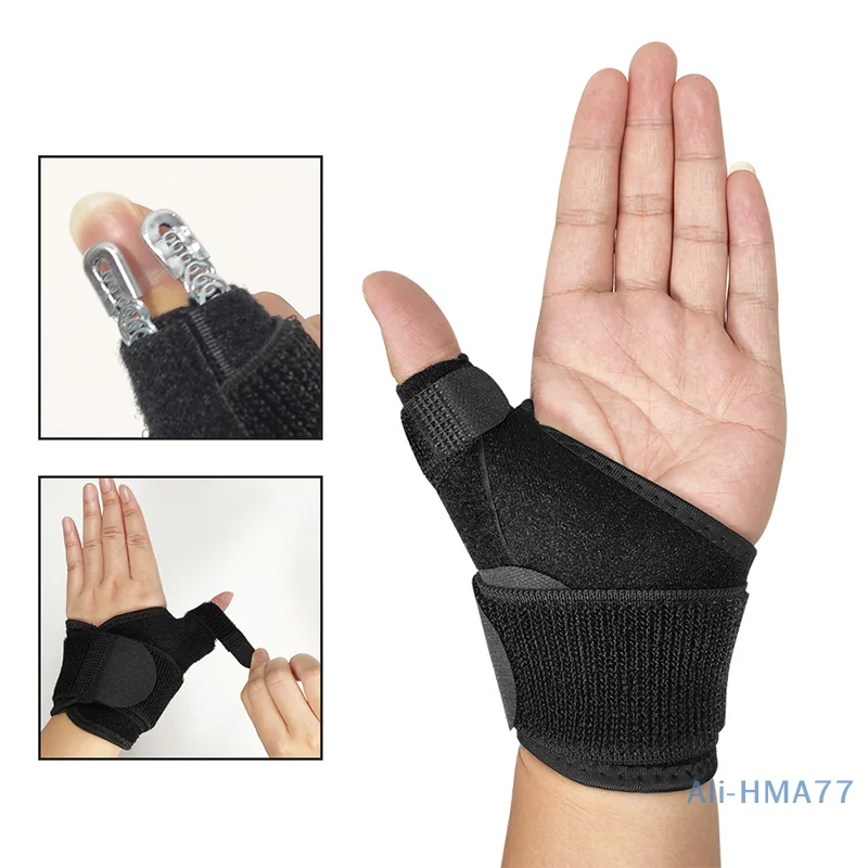 1Pc Tenosynovitis Thumb Protector Mouse Hand Thumb Brace Breathable Splint Sport