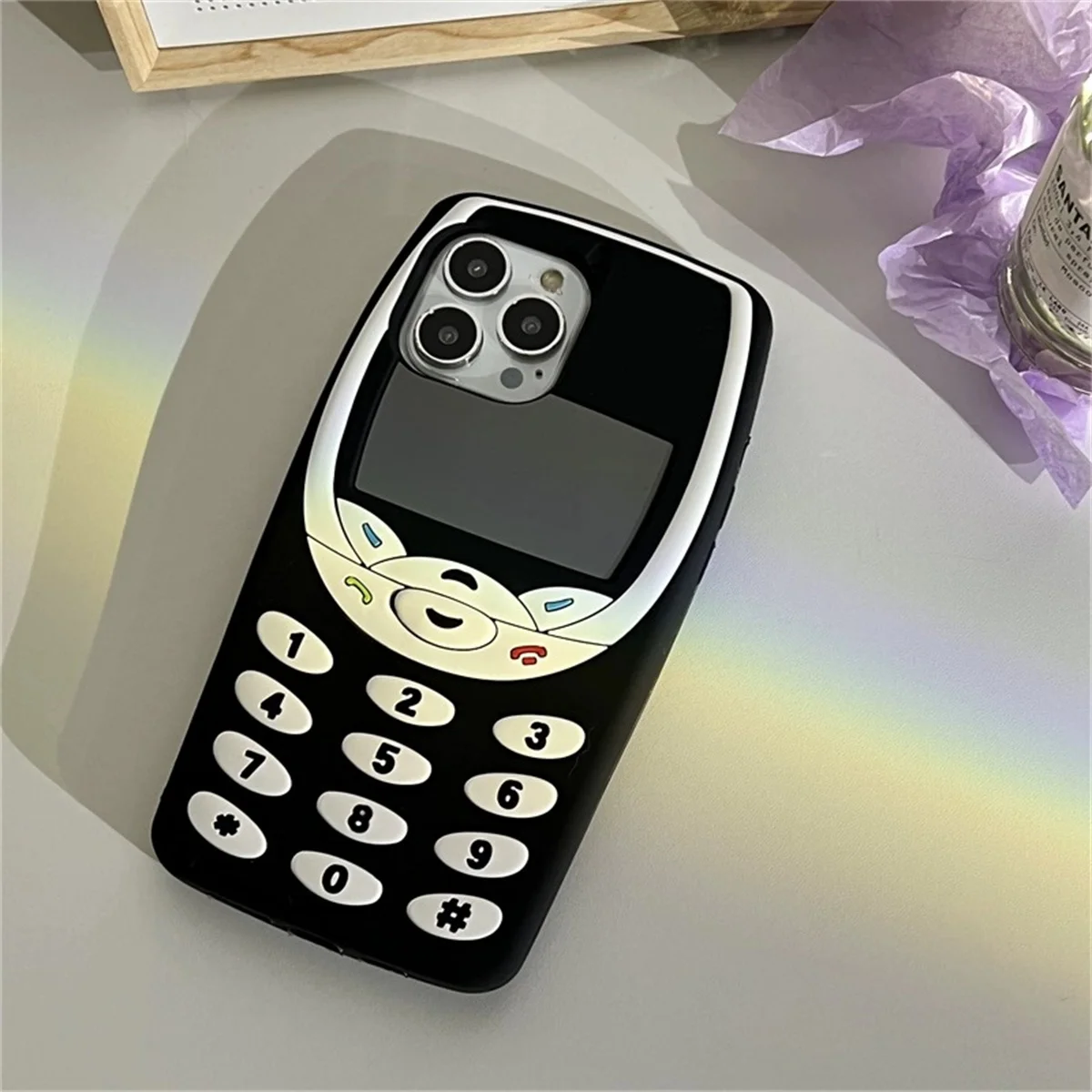 Xiaolingtong Big Brother Suitable For iPhone 13 ProMax 12 15 14 Phone Case 11 Soft Case XSMAX Anti Drop Silicone Protective Case
