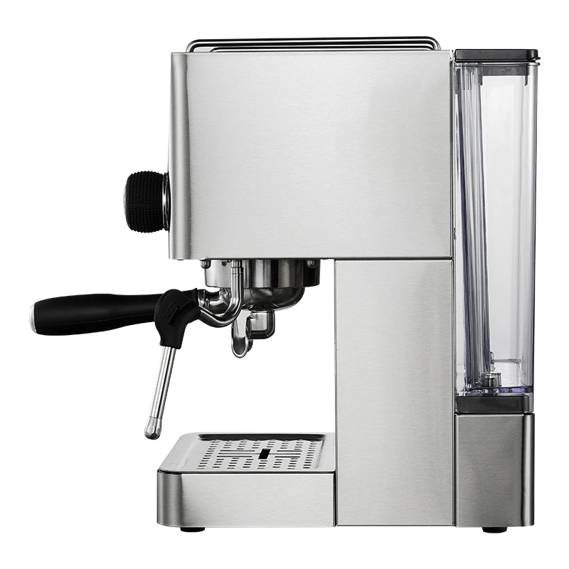 New CRM3007L Luxury 2 In 1 With Milk Frother Small Professional Latte Cappuccino Espresso Coffee Maker Machine