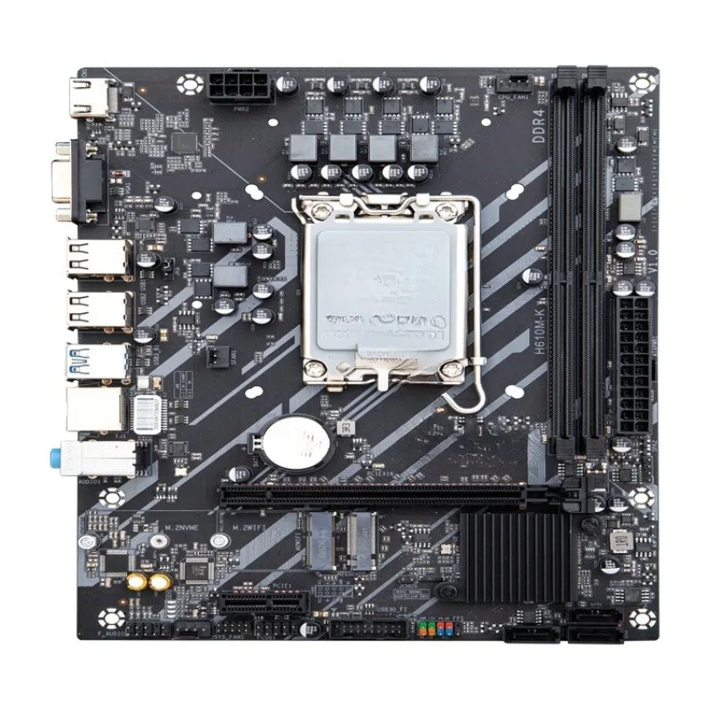 

Parts for South China gold medal H610M-K desktop main board black myth Wukong game computer LGA1700 platform processor