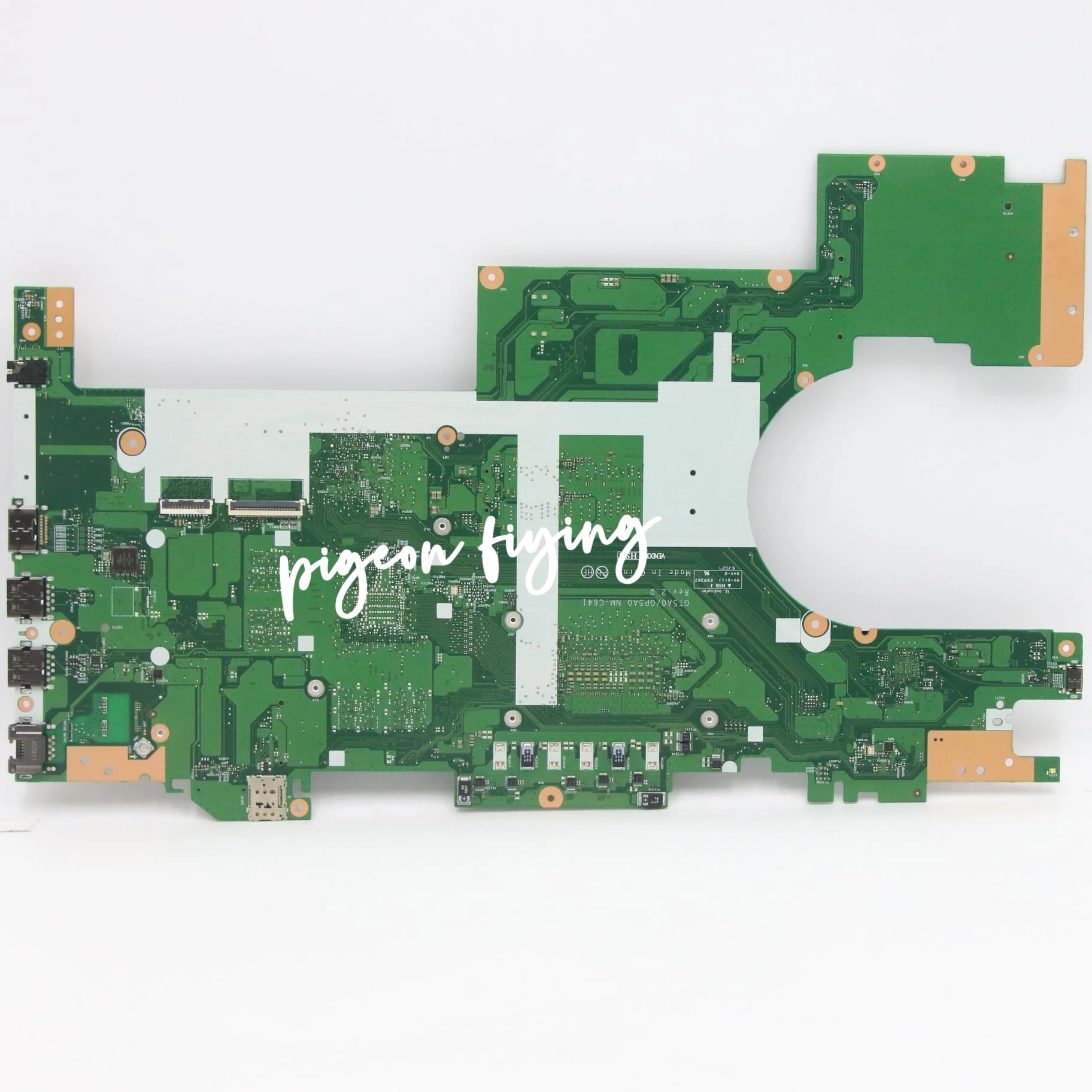 GT5A0/GP5A0 NM-C641 Mainboard For Lenovo T15P P15v Gen 1 Laptop Motherboard CPU: I5-10300H I7-10750H I7-10875H DDR4 100% Test OK