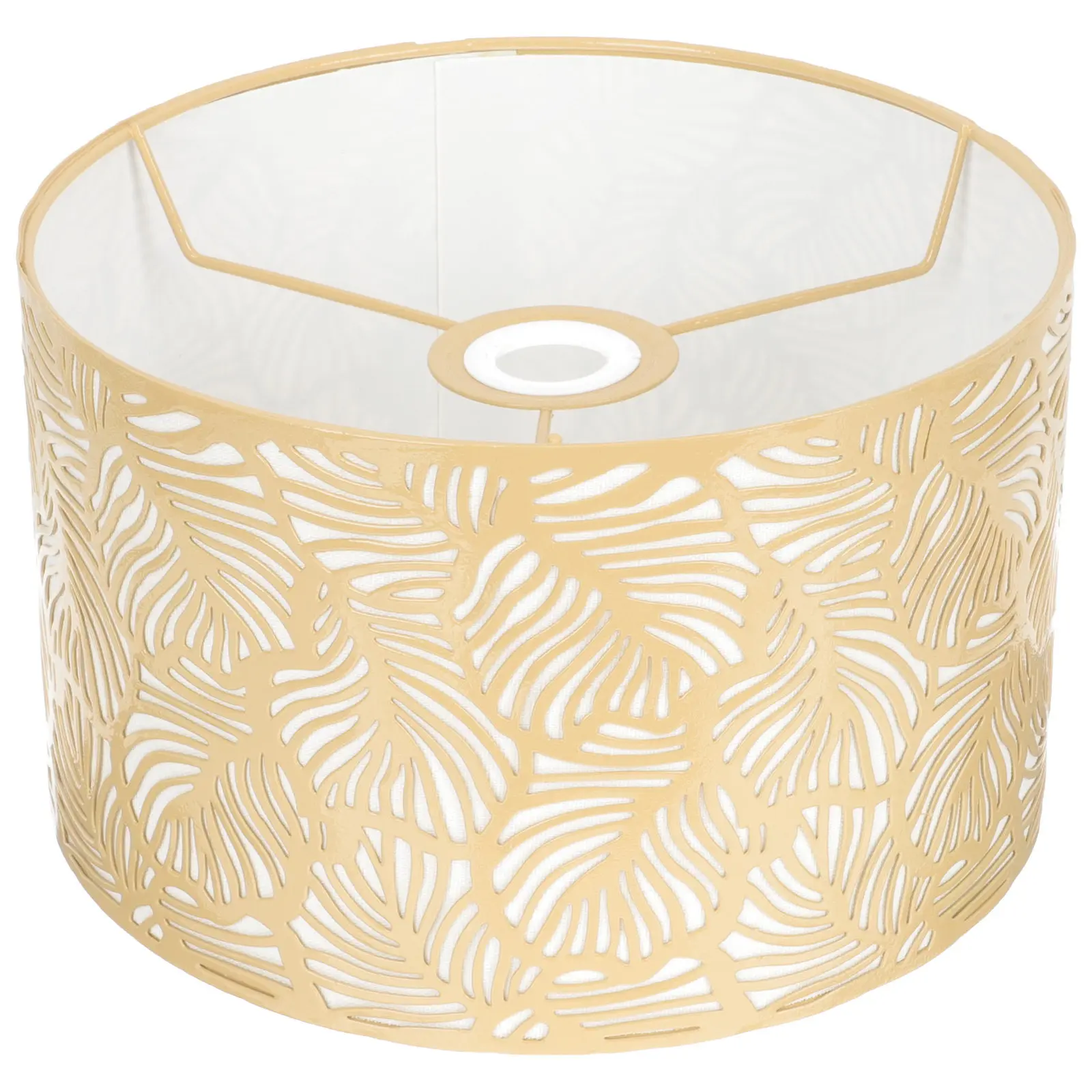 Metal Lamp Shade Leaf Pattern Hollow Light Diffuser Cover for Home Coffee Shop Store Modern Decor
