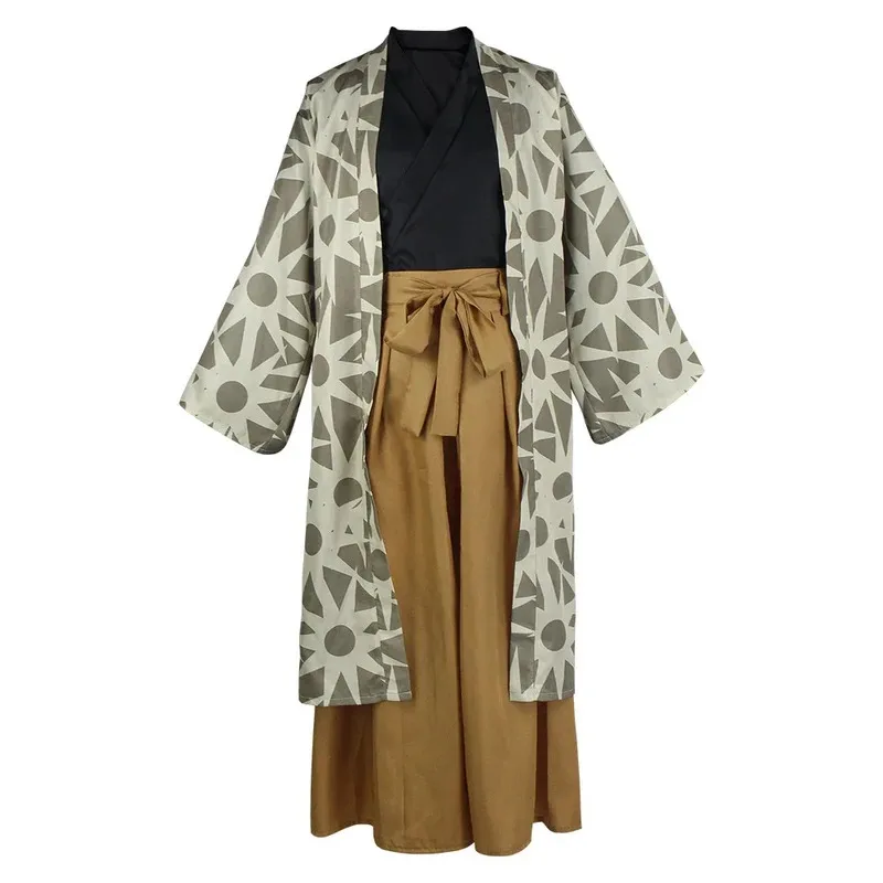 

Anime Demon Slayer Fancy Dress Pants Cosplay Costume Kimetsu No Yaiba Apron Hashibira Inosuke Cos Outfitx,5;d'2.y;8'