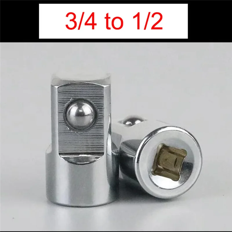

B-Est 6Pc Socket Converter Adaptor Set Sleeve Adapter 1/2,3/8,1/4 Interchangeable Adapter Ratchet Wrench Attachment
